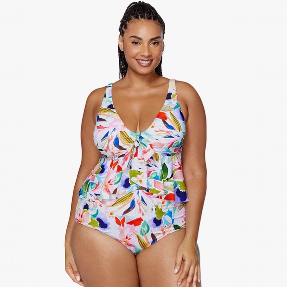 RAISIN CURVE • Topanga In The Sol Bra Bikini Top Swimwear - Picture 4 of 5